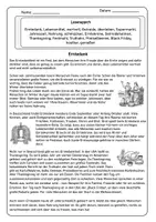 Vorschau - Arbeitsblätter - Wochenlesen - Erntedank - Seite 1