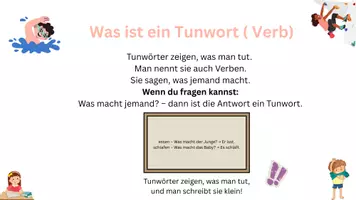 Vorschau - Stationenlernen - Die Tunwörter - Seite 2