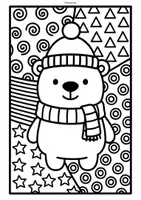 Vorschau - Mal- und Bastelvorlagen - Winter / Frühling: Pop Art Ausmalbilder (Kunst / Vertretung) - Seite 2