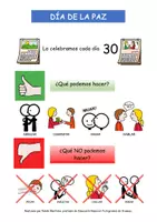 Vista previa - Refuerzo / NEE / Materiales de apoyo - 🕊️ Historia Social “Día de la Paz” - Portada