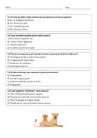 anteprima - Quiz - Raccolta di materiali: La savana (quiz) - Pagina 3