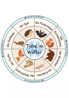Vorschau - Spiele - Legekreis Tiere im Winter Sachunterricht Grundschule - Seite 3