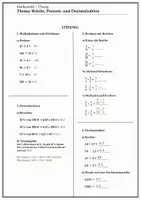 Vorschau - Arbeitsblätter - Materialpaket Mathe: Übungen & Merkblätter (Grundrechenarten) - Seite 1