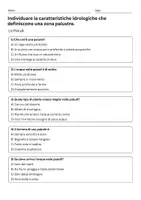 anteprima - Quiz - Quiz caratteristiche idrologiche che definiscono una palude - Pagina 1