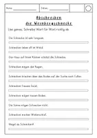Vorschau - Arbeitsblätter - Sätze abschreiben zum Thema Weinbergschnecke - Seite 3