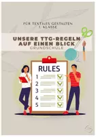 Vorschau - Arbeitsblätter - TTG-Zimmer-Regeln-Heft 1. Klasse - Seite 1