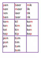 Voorbeeld - wisselrijen pen - Voorblad