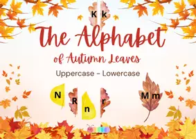 Προεπισκόπηση - Διαδραστικό υλικό - The Alphabet of Autumn Leaves - Εξώφυλλο