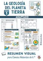 Vista previa - Unidades / Secuencias / Situaciones de Aprendizaje - La geología del planeta Tierra - Portada