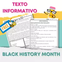 Vista previa - Tarjetas / Manipulativos - Mes de la Historia Afroamericana - Portada