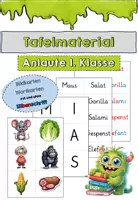 Vorschau - Präsentationen/Tafelbilder - Anlaute 1. Klasse Tafelmaterial - Deckblatt