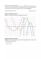 Vorschau - Klassenarbeiten - Klausur quadratische Funktionen & Potenzfunktionen - Seite 1