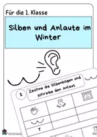 Vorschau - Stundenentwürfe - Materialpaket - Deutsch für die erste Klasse - Seite 1