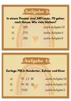 Vorschau - Spiele - Schnitzeljagd Zahlenraum 1000 Rechenspiel - Seite 3