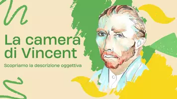 anteprima - Presentazioni / Lavagne - La descrizione oggettiva: "La camera di Vincent" - Pagina di copertina