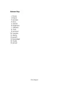 Vorschau - Arbeitsblätter - Vocabulary: Synonyms 5 (nouns) + answer key - Seite 1
