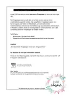 Vorschau - Arbeitsblätter - unterrichtsfreie Zeit - Fragebogen - Erinnerungsbuch - Sketchnote - Doodle - Homeschooling - Seite 1