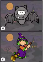 Vorschau - Arbeitsblätter - Lesespaziergang Klasse 1 + 2 – Halloween (Lesetraining) - Seite 2