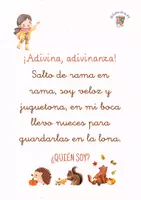 Vista previa - Unidades / Secuencias / Situaciones de Aprendizaje - Adivinanzas de Otoño - página 1
