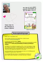 Vorschau - Arbeitsblätter - Präpositionen des Ortes – Legematerial, Klettmappe & Schreibübungen - Seite 1