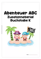 Vorschau - Arbeitsblätter - Wörter mit K - Übungen, Arbeitsblätter, passend zu "Abenteuer ABC 2" - Seite 2