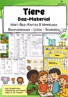Vorschau - Arbeitsblätter - Materialpaket "DaZ in der 2. Klasse" - Seite 1