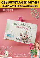 Vorschau - Mal- und Bastelvorlagen - Geburtstagskarten Axolotl zum Ausdrucken (Klasse 1–5) - Seite 3