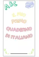 anteprima - Esercizi - Italiano 1^: programma lettoscrittura - schede stampabili - Pagina di copertina