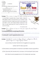 Aperçu - Feuilles d'exercices - TDL-grammaire la phrase - Page 1