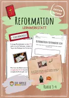 Vorschau - Stundenentwürfe - Reformation - Lernwerkstatt - Deckblatt