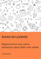 anteprima - Piani di lezione - PL Rappresentare la catena alimentare tipica delle paludi - Pagina di copertina