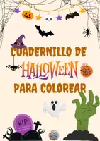 Vista previa - Hojas de trabajo - CUADERNILLO DE HALLOWEEN PARA COLOREAR - Portada