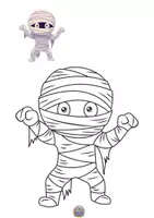 Vista previa - Hojas de trabajo - CUADERNILLO DE HALLOWEEN PARA COLOREAR - página 1