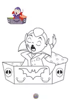 Vista previa - Hojas de trabajo - CUADERNILLO DE HALLOWEEN PARA COLOREAR - página 3