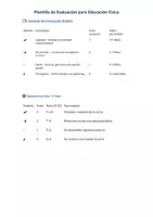 Vista previa - Evaluación - PLANTILLA EVALUACIÓN OBSERVACIÓN DIRECTA EDUCACIÓN FÍSICA - página 3