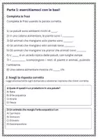 anteprima - Esercizi - SL Rappresentare la catena alimentare tipica delle paludi - Pagina 1