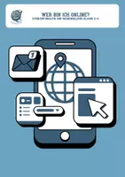 Vorschau - Arbeitsblätter - Wer bin ich online? Selbstdarstellung - Deckblatt