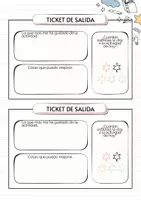 Vista previa - Hojas de trabajo - Plantillas de reflexión y autoevaluación - página 3