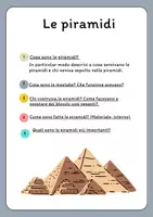 anteprima - Materiale di supporto/inclusione - Lavoro a gruppi Egizi - Pagina di copertina
