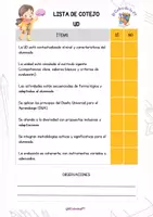 Vista previa - Unidades / Secuencias / Situaciones de Aprendizaje - Lista de cotejo UD y Taller - página 1
