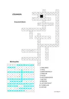 Vorschau - Arbeitsblätter - Wortschatz: Ämter und Behörden - A1/A2 (Kreuzworträtsel/Suchsel + Lösungen) - Seite 2