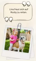 Vorschau - Bildkarten - Kartenset - Hund und Kind - Blickschulung - Seite 2