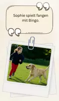 Vorschau - Bildkarten - Kartenset - Hund und Kind - Blickschulung - Seite 3