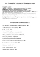 Aperçu - Apprentissages en autonomie - Jeu d'association sur l'histoire de France (cycle 3) (de 1882 à 2002) - Page 2