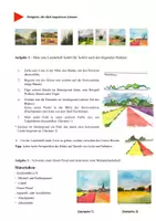 Vorschau - Arbeitsblätter - Landschaften Schritt für Schritt malen – Techniken mit Aquarell- und Acrylfarben - Seite 1