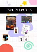 Voorbeeld - Themahoek: Griezelpaleis - Voorblad