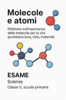 anteprima - Compiti in classe/Test - Raccolta di materiali: Atomi e molecole (esami) - Pagina 1