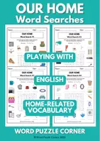 Vorschau - Arbeitsblätter - Our Home – English Word Search Puzzles (AmE) - Deckblatt