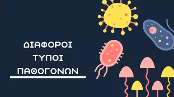 Προεπισκόπηση - Παρουσιάσεις - Τύποι Παθογόνων και Μετάδοση Ασθενειών - Εξώφυλλο