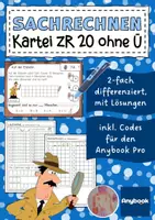 Vorschau - Audio-Dateien - Sachrechnen mit Detektivgeschichte und Anybook Pro, ZR 20 - Deckblatt